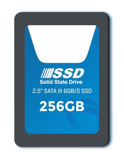 Image of 256GB SATA 2.5 Inch Internal Solid State Drive 6Gb /s | Up to 570MB /s Read & 500MB /s Write Speed | Quad Channel Controller | Compatible with Laptop & Desktop PC | Mixed Brand SSD