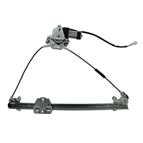 Image of TRQ Left Power Window Regulator & Motor Assembly Drivers Side Compatible with 1989-1998 Suzuki Sidekick