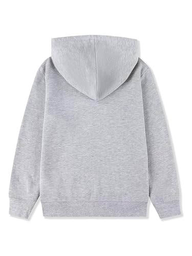 Image of HILEELANG Boy Hoodie Sweatshirt Zip-Up Cotton Casual Pocket Jacket Spring Fall Clothes