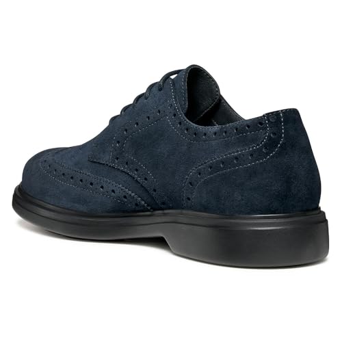 Geox Homme U Ottavio derbies légères en tissu Oxford gris - 6