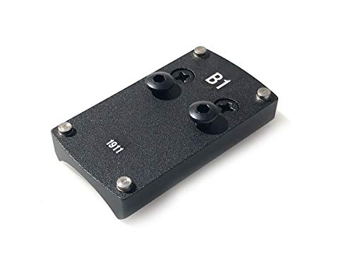 VECTOR OPTICS Adapter Montageplatte für DOCTER Sight C/II/III, Vector Sphinx, Meopta Meosight, auf Glock, M1911, Springfield XD, HK USP, Smith & Wesson MP, SIG P226, Beretta 92 (M1911) Cover