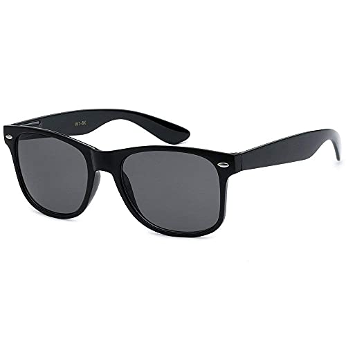 FSMILING Lot Lunette De Soleil Rectangulaire Vintage Années 80 Lunettes De Fête Fantaisie pour Hommes Et Femmes,Paquet De 10 noir - Image 6
