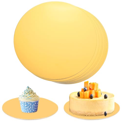 10 unidades de plato para tarta de cartón, base...