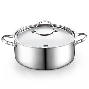 Cooks Standard 02804 Edelstahl Suppentopf 7 Quart