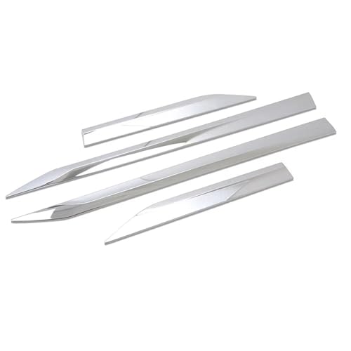 Moldura lateral cromada para Toyota RAV4 2019-2024, faldón y embellecedor de puerta exterior