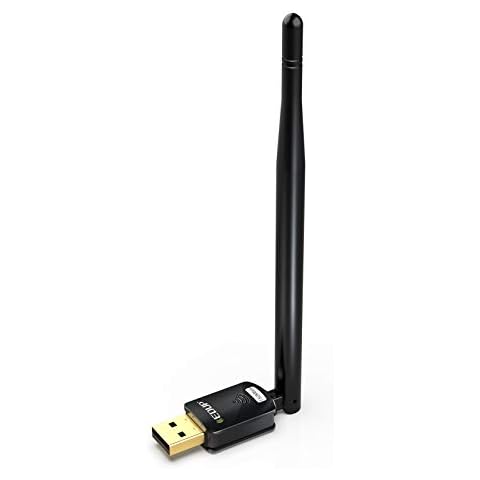 EDUP USB WiFi Adapter for PC, Wireless Network Adapter for Desktop- Dongle High Gain 6dBi Antenna Support Desktop Laptop Compatible with Windows 10/8/7/XP/VISTA, MAC 10.6-10.11 Cover