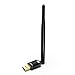 Price comparison product image EDUP 150Mbps WiFi Dongle for PC, USB 2.4GHz WiFi Adapter High Gain 6dBi Antenna for PC Desktop Laptop, Compatible with Windows 11/10/8/7/XP/VISTA, MAC 10.6-10.11