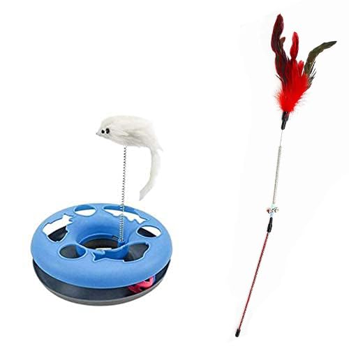 Woofy Cat Toy Combo | Feather Stick | Catch The Motion Mice Toy - Combo of 2 (B09J2FSS86) Amazon Price History, Amazon Price Tracker