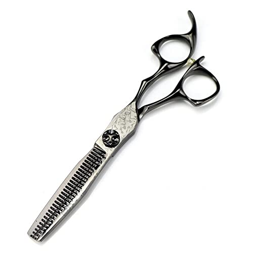 Ciseaux de coupe de cheveux 6 pouces éliminer les fourches net - 2