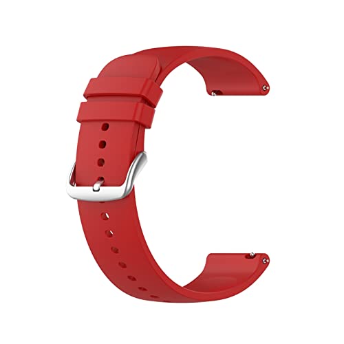 [X] t@bV\bhJ[EHb`ohfit for Huawei Watch 3 Watch3̂߂ɃtBbgoh GT2 GT 2Pro 2EX}[gEHb`ANZT[ϋv̂VR[̃XgXgbv(Red silver B