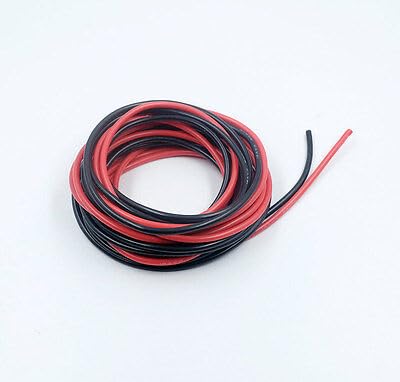 16 AWG High Durability 18A Tinned Copper Silicone Wire, 6ft (3ft Red + 3ft Black), High Temperature, for DIY.-image-43