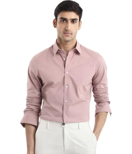 Image of Rare Rabbit Regular fit Plain Shirt