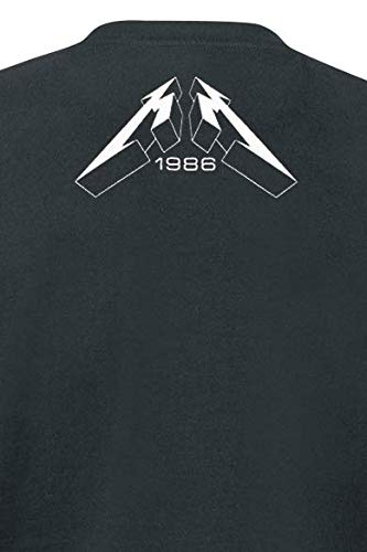 Générique Metallica Master of Puppets – Faded Allover Homme T-Shirt Manches Courtes Noir - Les Beatles, Paul McCartney, John Lennon, RIngo Starr, George Harrison Générique Metallica Master of Puppets - Faded Allover Homme T-Shirt Manches Courtes Noir – Image 5
