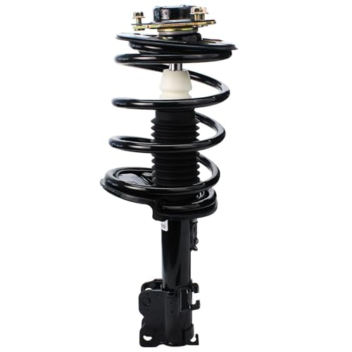 Image of Detroit Axle - 2.5L Struts Shock Absorbers for 2002-2006 Nissan Altima Complete 2 Front Ready Struts with Coil Spring 2 Rear Shock Absorbers 2003 2004 2005 Replacement Strut Assembly