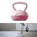 Menolana Water Filled Kettlebell Strength Training Squats Sports Lift HIPS Ergonomic Glute Training Tool Yoga Kettlebell, Pink