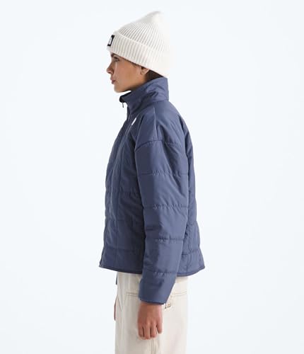 THE NORTH FACE Girls Reversible Shasta Full Zip Jacket | Puffer Coat With Synthetic Insulation, Fleece Lined, Water Repellent2