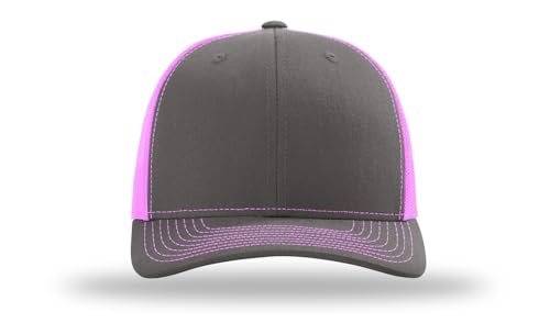 Image of Richardson 112 Trucker Hat - Premium Blank Baseball Cap, Adjustable Snapback Hat - Structured Six Panel Richardson Blank Hats