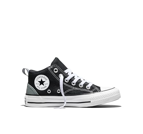 Converse Kid Chuck Taylor All Star Malden Street MID, Black/Mineral Brew/White, 4