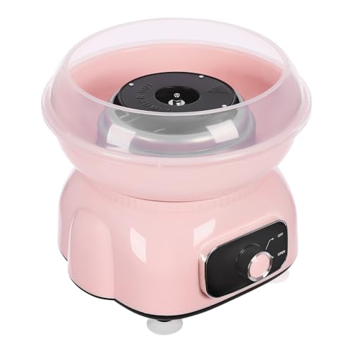 Zuckerwattemaschine für Zuhause, Retro Cotton Candy Machine, 500 W Zuckerwatte Maschine mit Zubehör, Rosa – Bild 5