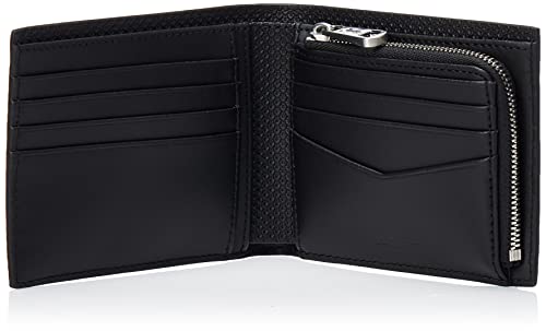 Image of Lacoste Men's Chantaco Billfold With Zip Card Holder Wallet, Black, One Size