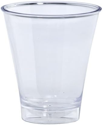 Lillian Tablesettings 10-Piece Double Shot Glasses Set, 5-Ounce, Clear