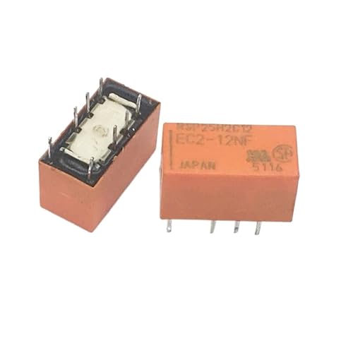 Relais EC2-12NF DC12V 2A 8PIN pour circuits imprimes miniatures