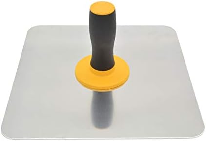 Aluminium Plastering Hawk with Soft Grip Handle, Plaster Mortar Board Holder Finishing Plastering Tool for Cement, Mortar, Drywall