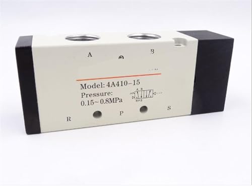 Vanne de commande pneumatique 4A220-08 5 voies 2 postes distributeur d'air - 2