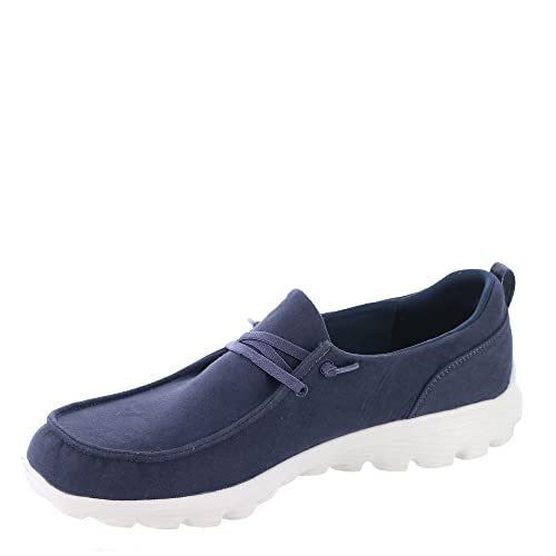 Skechers Skechers Performance Women's GO Walk 2 - Canvas MOC Toe, Navy, 9