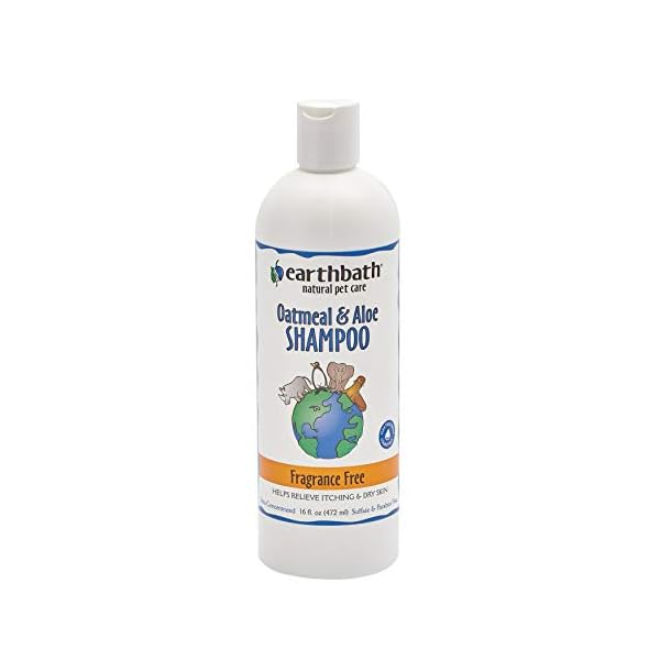 Earthbath Fragrance Free Oatmeal & Aloe Pet Shampoo