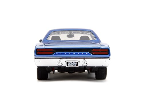 Jada Big Time Muscle 1:24 1970 Plymouth Roadrunner Die-Cast Car miniatura 4