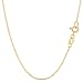 10k Yellow Gold Mariner Link Chain Necklace, 1.2mm, 24"
