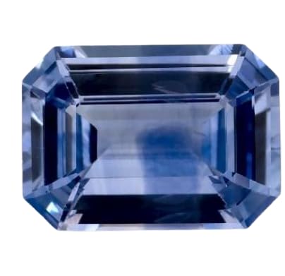 Saphir bleu Nilam naturel 5.55 carats certifié E364 pour création de bijoux
