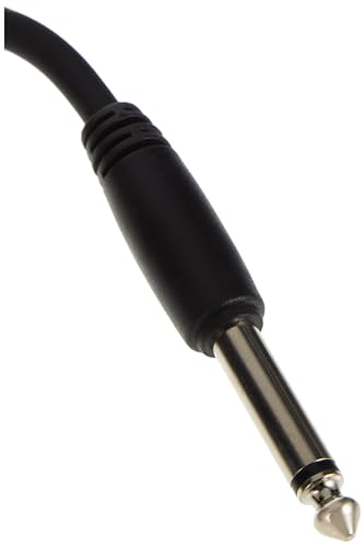 Pig Hog PY-M214M Mono 1/4" (Male) to Dual Mono 1/4" (Female) Y-Cable, 6", Black - Thumbnail 3