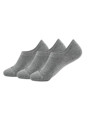 RBX Activewear No Show Socks, Cushioned Moisture Wicking Everyday Low Cut Ankle Socks Liners 3 Pack Unisex Grey Heather L