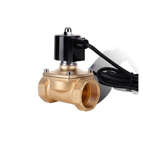 Électrovanne de fontaine anti-fuite en laiton 2" pour stopper le gaspillage d'eau