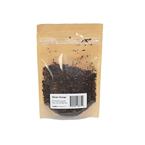 Tama Tea Spiced Orange Premium Loose Leaf Tea - Rich & Aromatic Oolong Tea - Hot & Iced Tea - Finest Natural Flavor Orange & cinnamon tea beverages - 3.0 Ounce