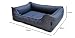 Lebon Hundebett Paula Plus - Grau 120 x 90 cm - Sie erhalten 1 Packung/en