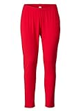 Idealer Kombipartner Sara Lindholm by HAPPYsize Leggings mit hohem Viskoseanteil Rot