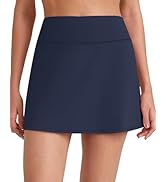 G4Free BareFeel 15" Golf Skirts for Women High Waisted A Line Casual Athletic Skorts Inner Shorts...