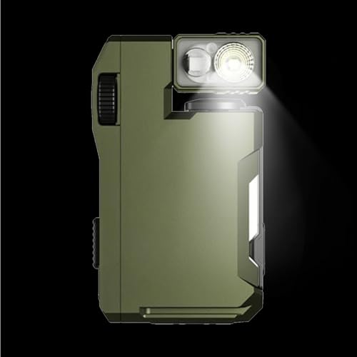 Lampe torche magnétique 400 lumens compacte éclairage sécurité