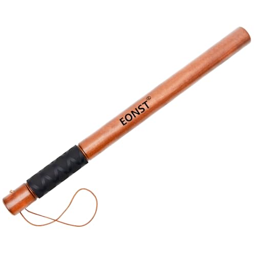 EONST Hickory Brown Weighted Tire Thumper Sturdy Tire Inspection Bat for Commercial Drivers & Truckers Tire Damage Check Tool with Non-Slip Grip