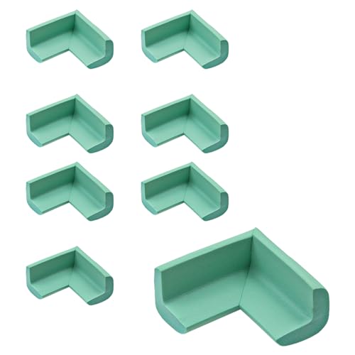 Image of NUZAMAS 8 PCS Corner Protector Corner Guards Furniture Safety Bumper 3M Adhesive Corner Proofing Edge Protector Safe Corner Cushion for Table Stair Cabinet Countertop