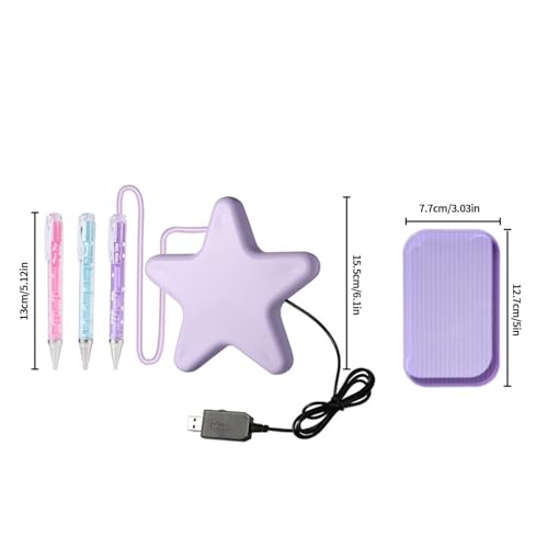 Stylet à strass électrique sans fil et plateau de loisirs créatifs
