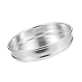 ZUNOXAZ Metall sieb Rund Lochgröße Reissieb für Küche und Haushalt Vielseitiges Getreidesieb zur...