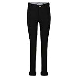 TuffRider Kid's Cotton Lowrise Pull-On Jods, Black, 12