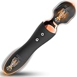 Dual-End Vibrator - Sex Spielzeug für die Frau Paare Männer, 12×12 Modi Dildo Vibrator sexspielzeug mit Massage, Hochwertiges Silikon Dildos vibration für frauen, vibratorensets für frauen, DynaVigor