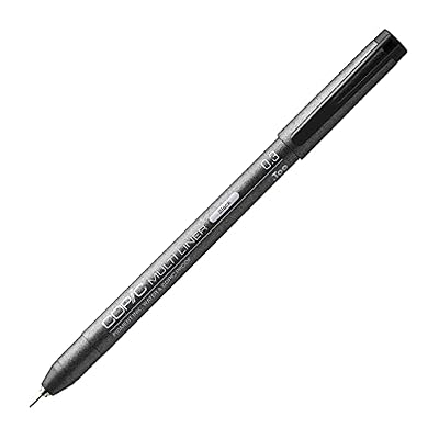 Copic Markers Multiliner 0.3 Black Pigment Based Ink