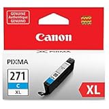 Canon CLI-271XL Cyan Ink Tank Compatible to MG6820, MG6821, MG6822, MG5720, MG5721, MG5722, MG7720,...