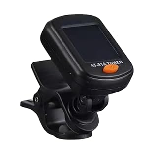 With 360 degree rotating clip, you can adjust the angles you want With our tuner, you will not have to worry about your guitar being out of ever again, allowing you to focuses on playing your best Light weight and compact size, great for music teache...